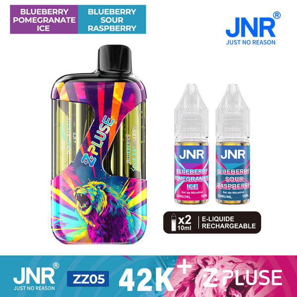 ZPluse 42K JNR – Puff Rechargeable 42000 Bouffées Double Saveur 20mg - JNR | PauseClopes