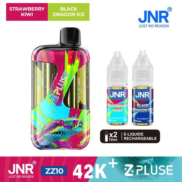 ZPluse 42K JNR – Puff Rechargeable 42000 Bouffées Double Saveur 20mg - JNR | PauseClopes