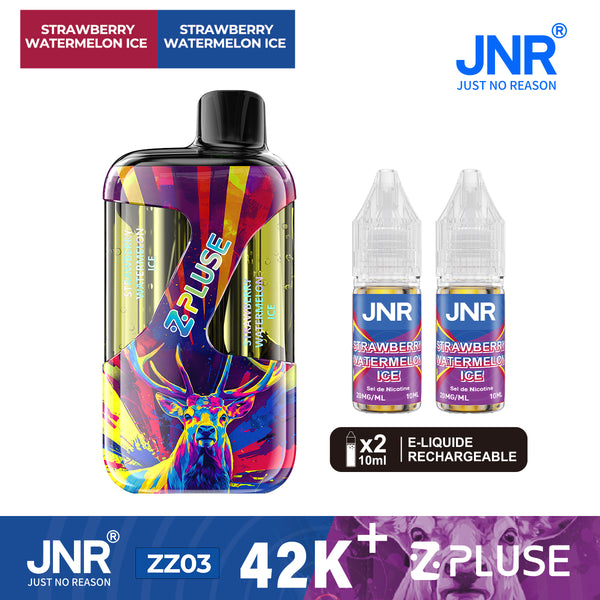 ZPluse 42K JNR – Puff Rechargeable 42000 Bouffées Double Saveur 20mg - JNR | PauseClopes