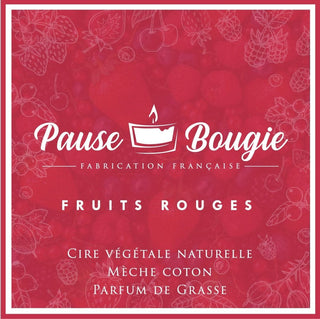 Bougie Fruits Rouges - PAUSE BOUGIE | PauseClopes
