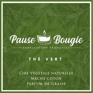 Bougie Thé vert - PAUSE BOUGIE | PauseClopes