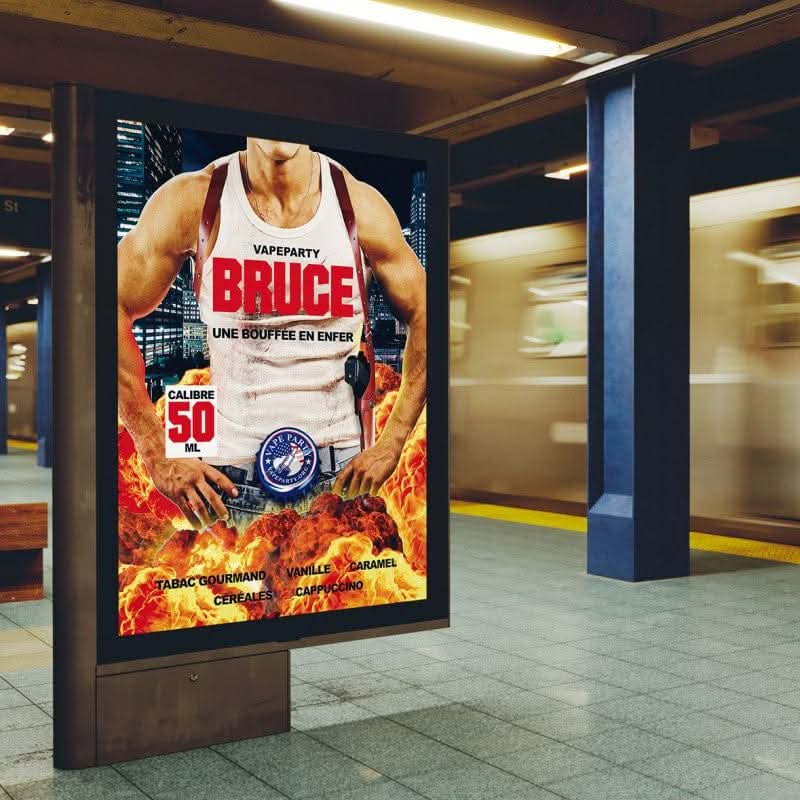 BRUCE 50ml | Pauseclopes : Cigarette electronique