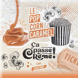 CA PASSE CREME LE POP CORN CARAMEL 50ML - CA PASSE CREME
