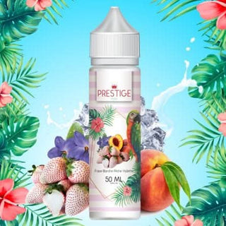 FRAISE BLANCHE PECHE VIOLETTE 50ML - PRESTIGE FRUITS - PRESTIGE FRUITS | PauseClopes