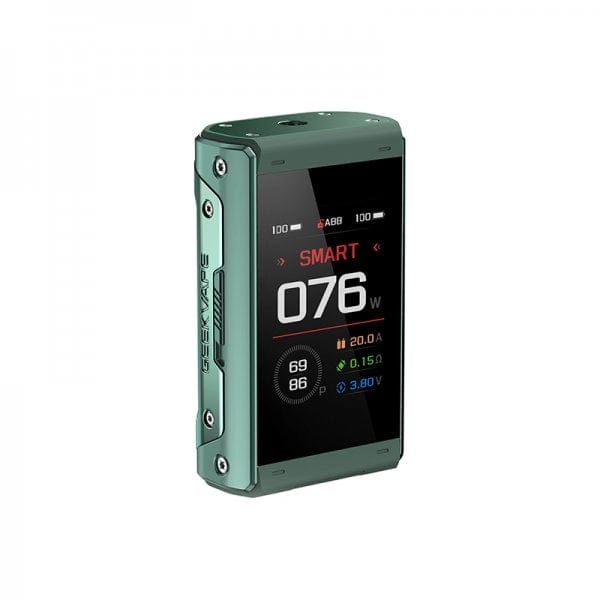 GEEKVAPE Blackish Green Box Aegis Touch T200 + 2 accus - Geekvape