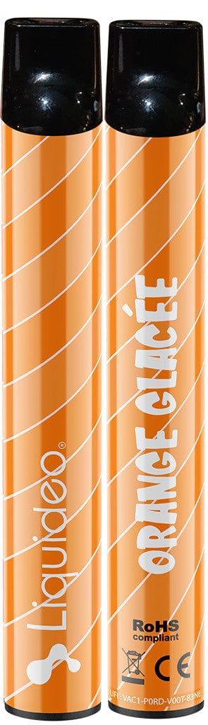 LIQUIDEO E-Cigarettes ORANGE ICE Wpuff 1.7% - Liquideo Puff