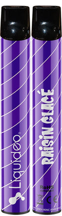 LIQUIDEO E-Cigarettes RAISIN ICE Wpuff 1.7% - Liquideo Puff