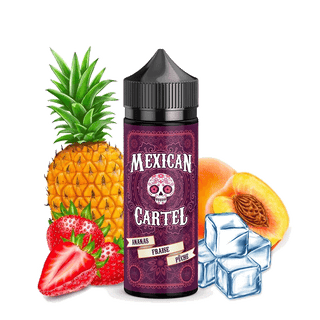 MEXICAN CARTEL MEXICAN CARTEL 100ML ANANAS FRAISE PÊCHE 100ml - Mexican Cartel