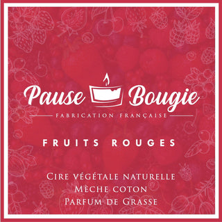Bougie Fruits Rouges