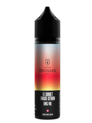 Sorbet Fraise Citron 50ml - MAISON DISTILLER | PauseClopes