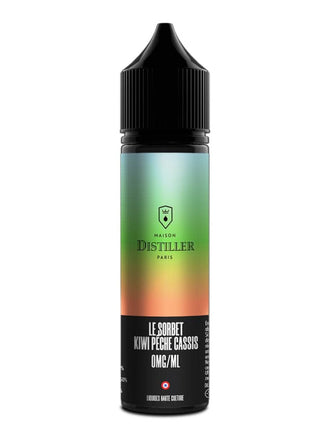 Sorbet Kiwi Pêche Cassis 50ml - MAISON DISTILLER | PauseClopes