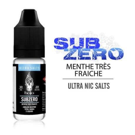 SUB ZERO SELS DE NICOTINE - HALO | PauseClopes