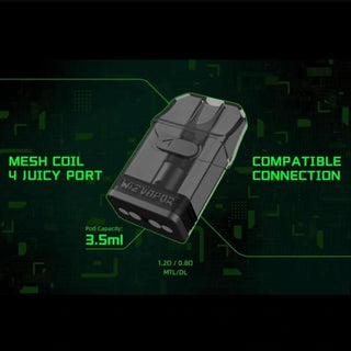 WIZVAPOR Pod Mini Beeper 3.5ml (pack de 3pcs) - Wizvapor
