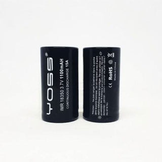 Accu Yoss 18350 - 15A / 1100mAh